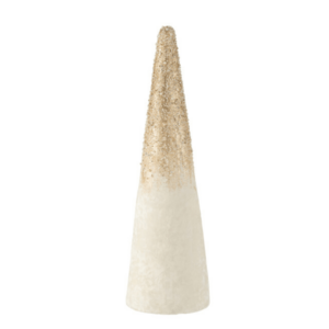 Kerstboom velvet parels L