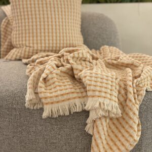 Isola Orange Plaid XL